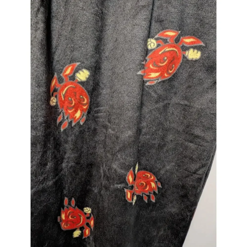 Cheetos Black Red Flaming Hot Soft Pajama Bottoms Lounge Pants Size XL Pockets